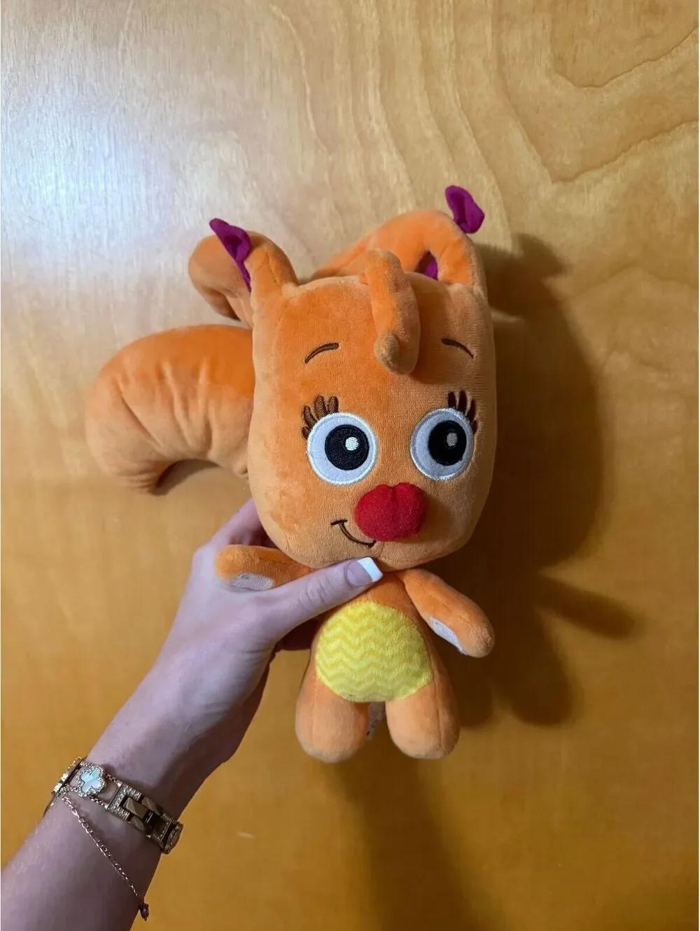 Baby First TV Plush Sammy The Squirrel Orange 11